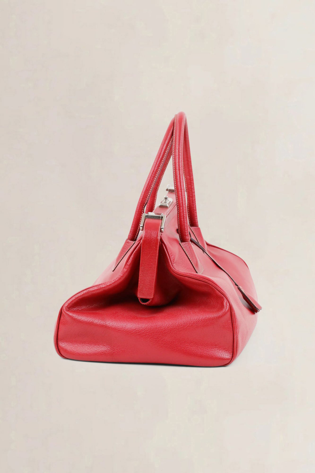 Prada Red Doctor Top Handle Bag