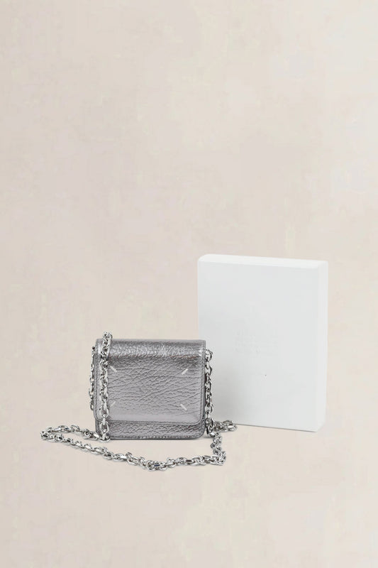Maison Margiela Silver Wallet On Chain