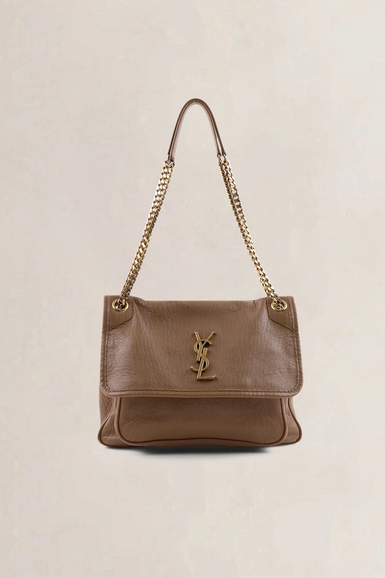 YSL Brown Niki Medium — preloved