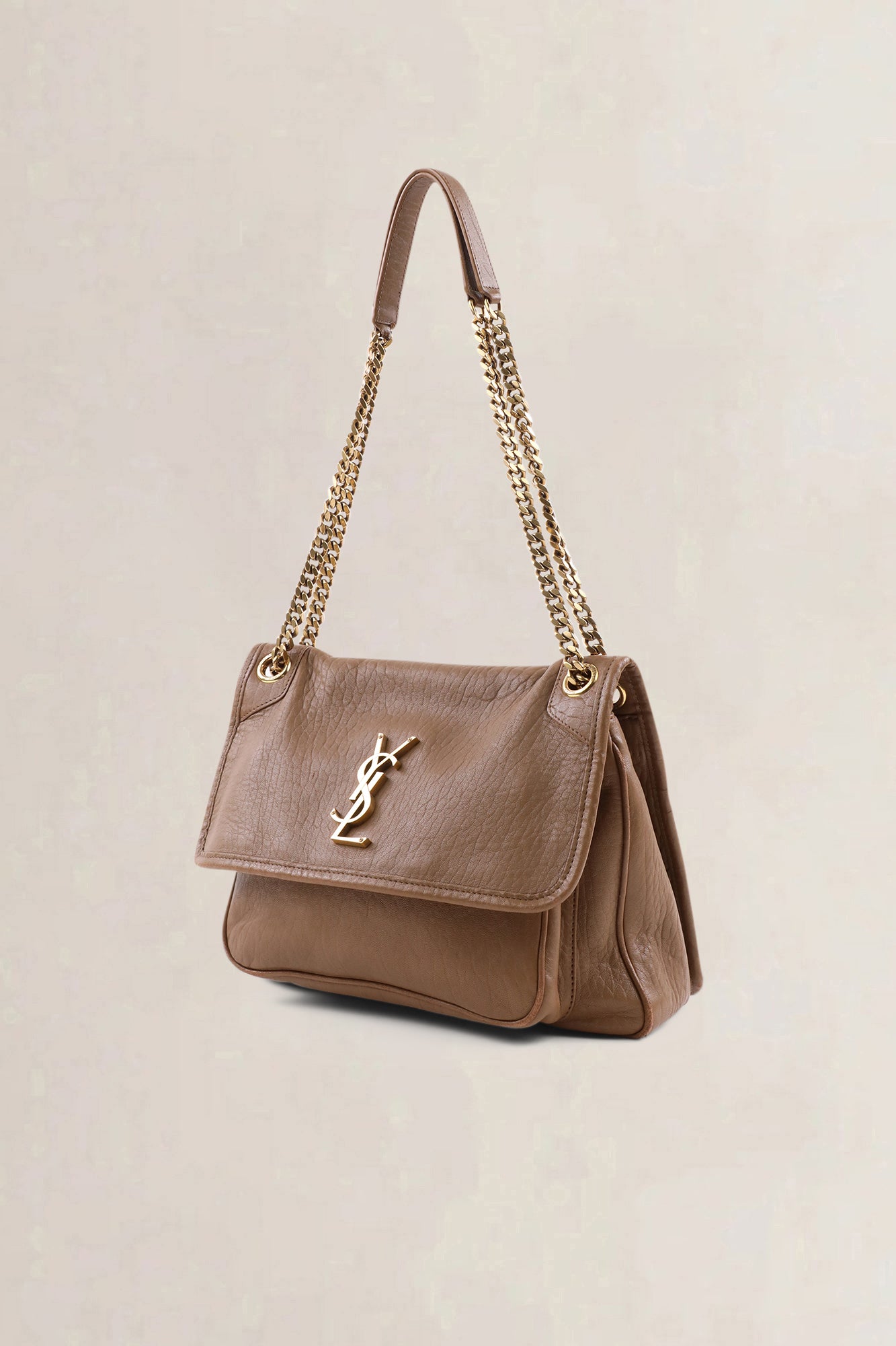 YSL Brown Niki Medium — preloved