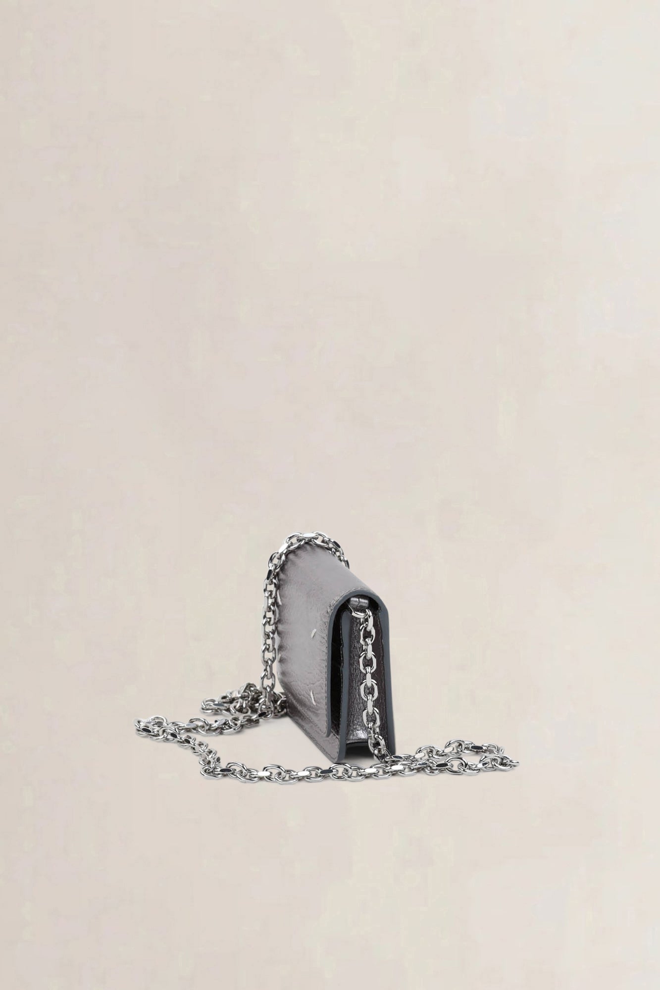 Maison Margiela Silver Wallet On Chain
