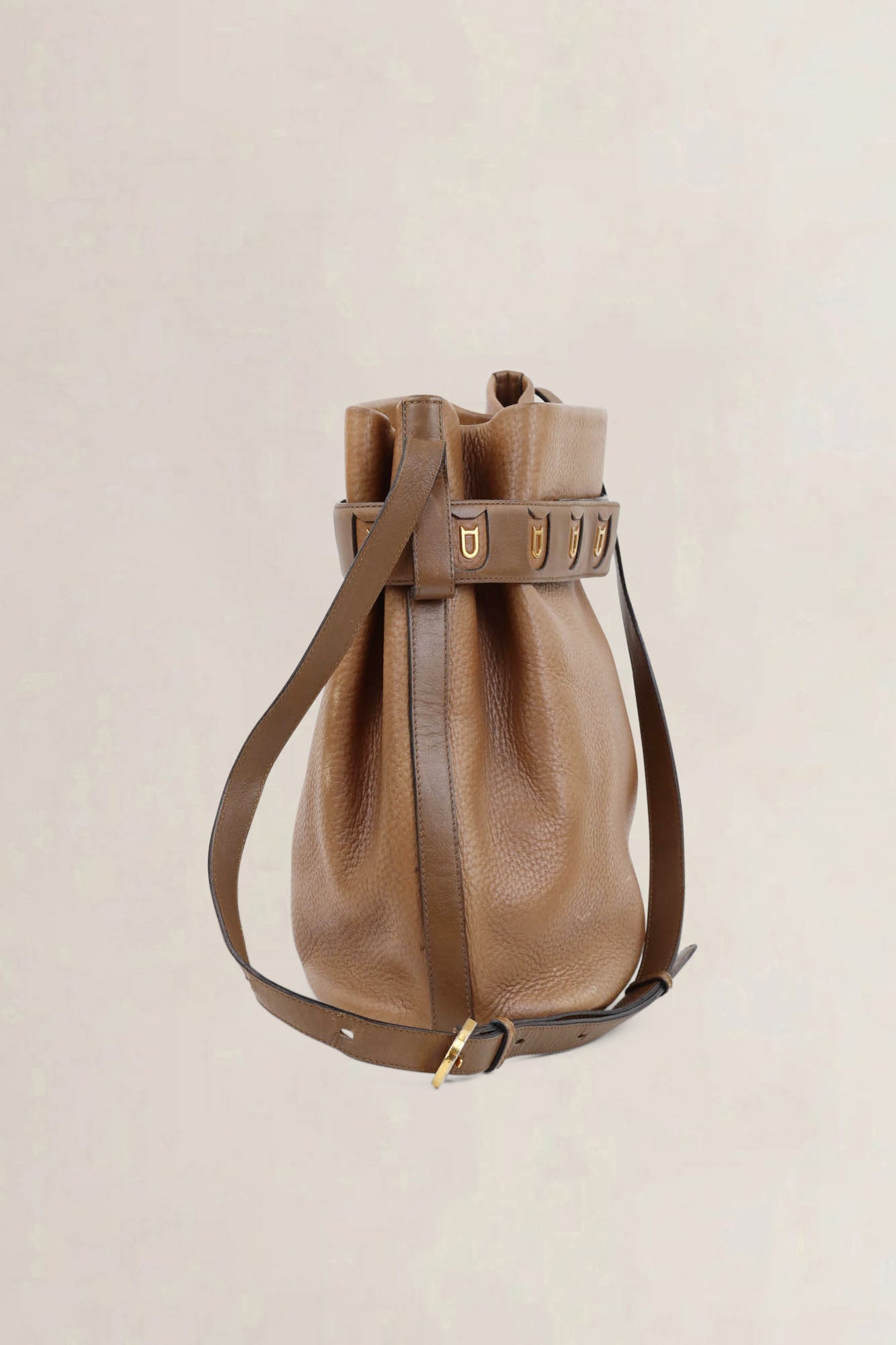 Delvaux Brown Calicot Crossbody Bag