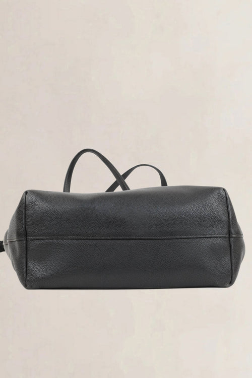 Prada Black Vitello Phenix Shoulder Bag