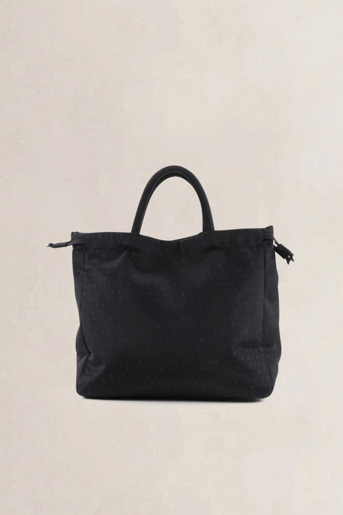Sonia Rykiel Black Nylon Top Handle Bag