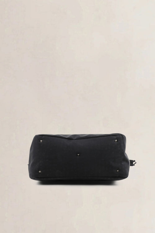 Sonia Rykiel Black Nylon Top Handle Bag