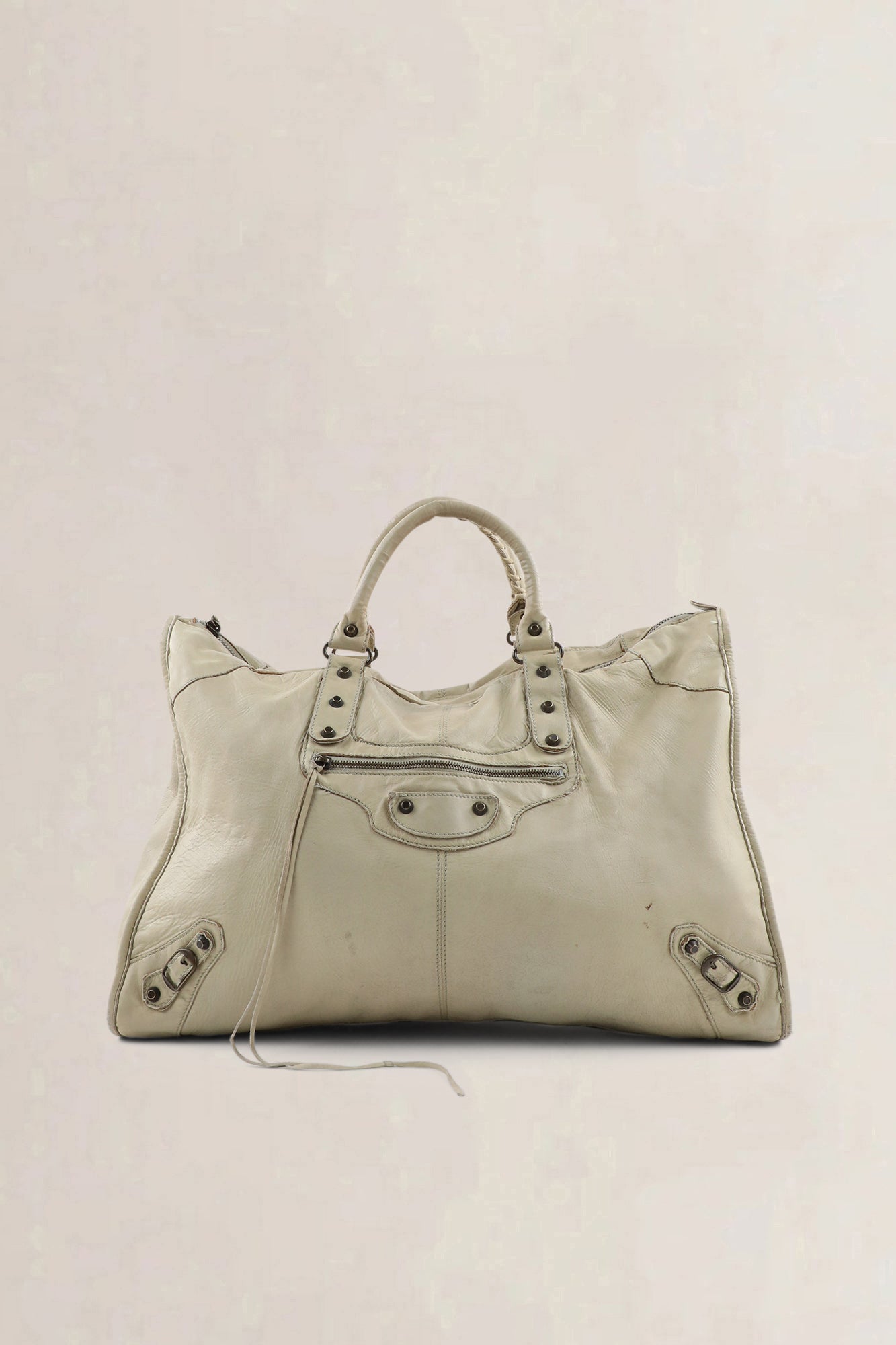 Balenciaga White Weekender — preloved