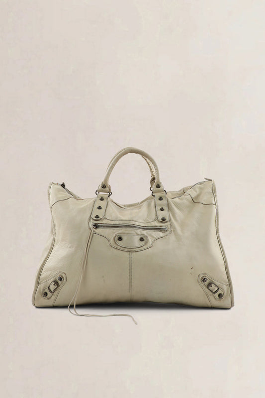 Balenciaga White Weekender — preloved