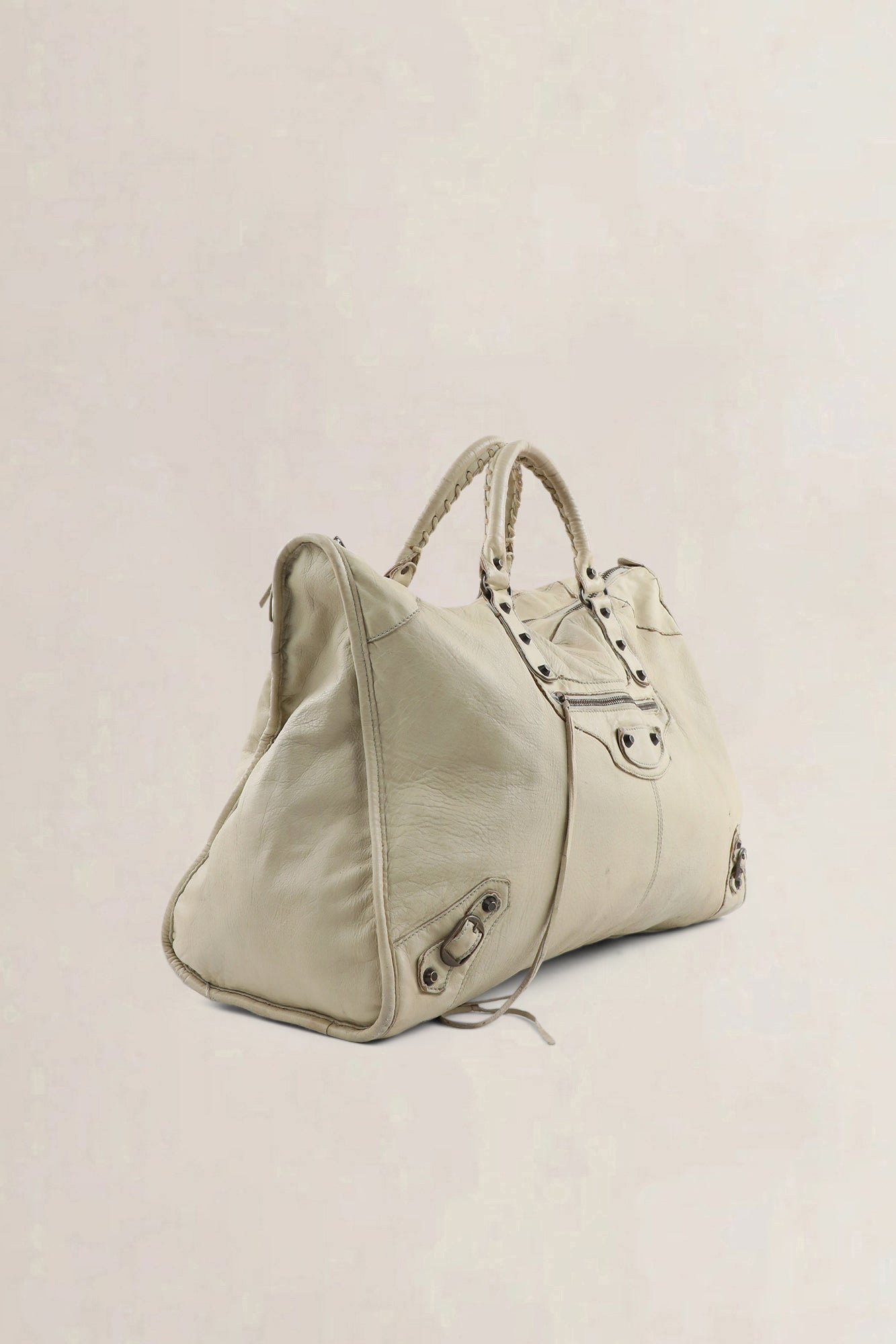 Balenciaga White Weekender — preloved