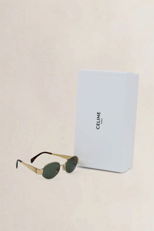 Céline Triomphe Metal Sunglasses