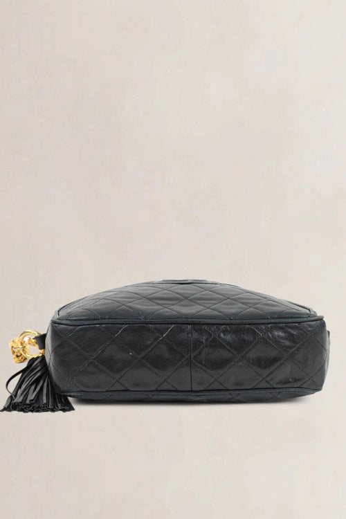 Chanel Black Camera Crossbody Bag