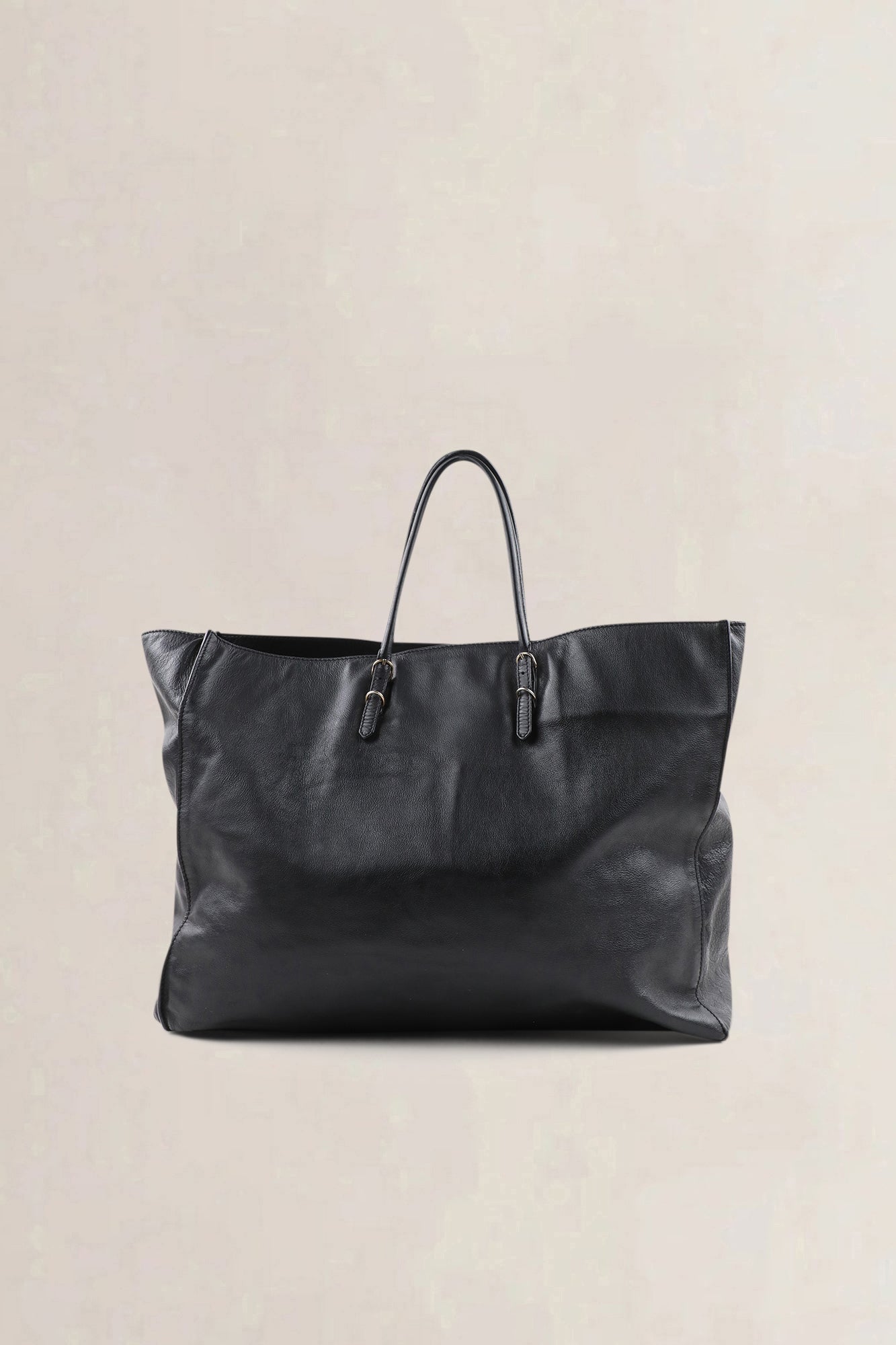 Balenciaga Black Paper A4 Shoulder Bag