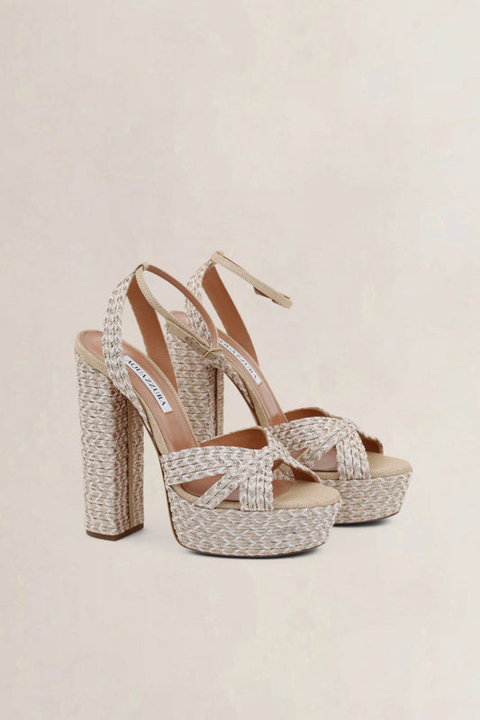 Aquazzura Sundance Plateau 140 platform sandals
