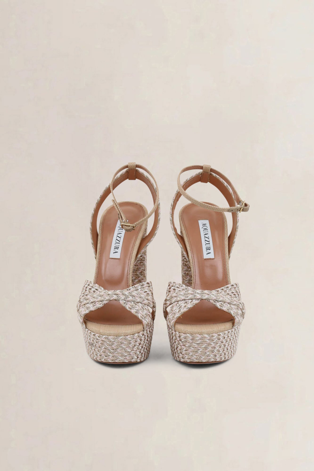 Aquazzura Sundance Plateau 140 platform sandals