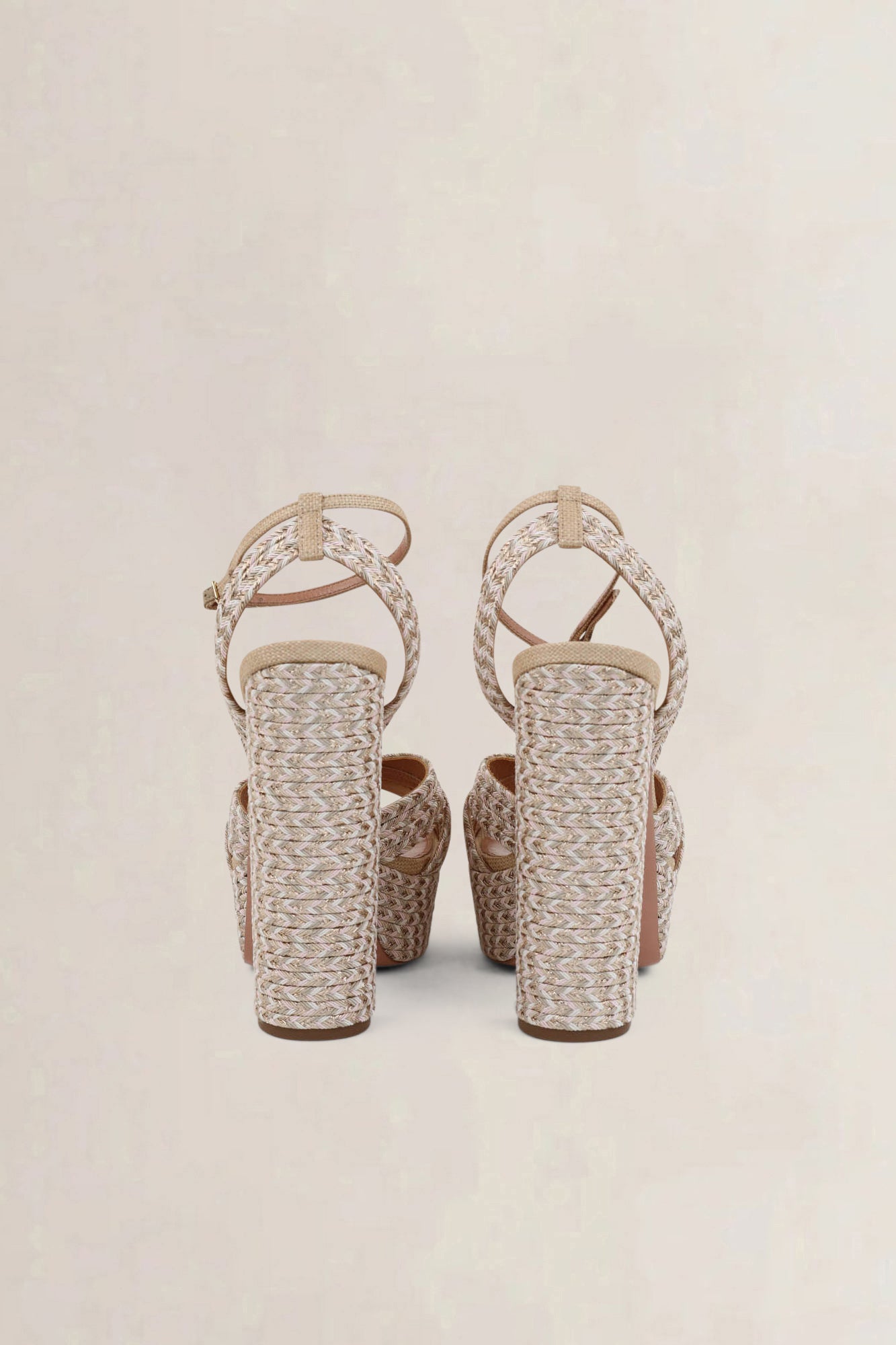 Aquazzura Sundance Plateau 140 platform sandals