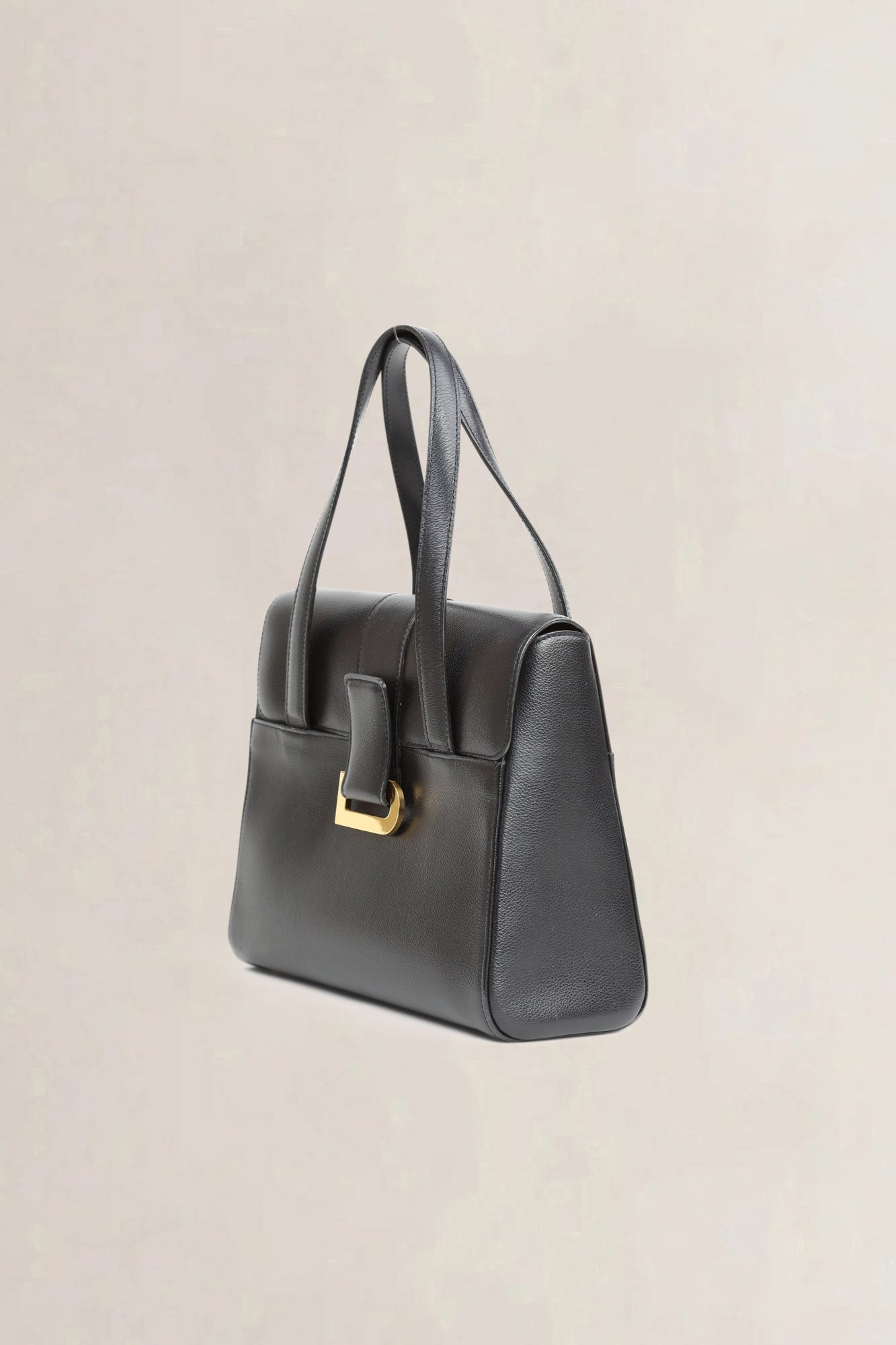 Delvaux Black Reverie Top Handle Bag