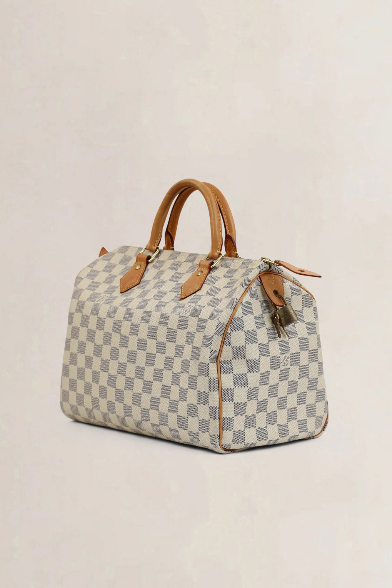 Louis Vuitton Speedy 30 Damier Azur Top Handle Bag