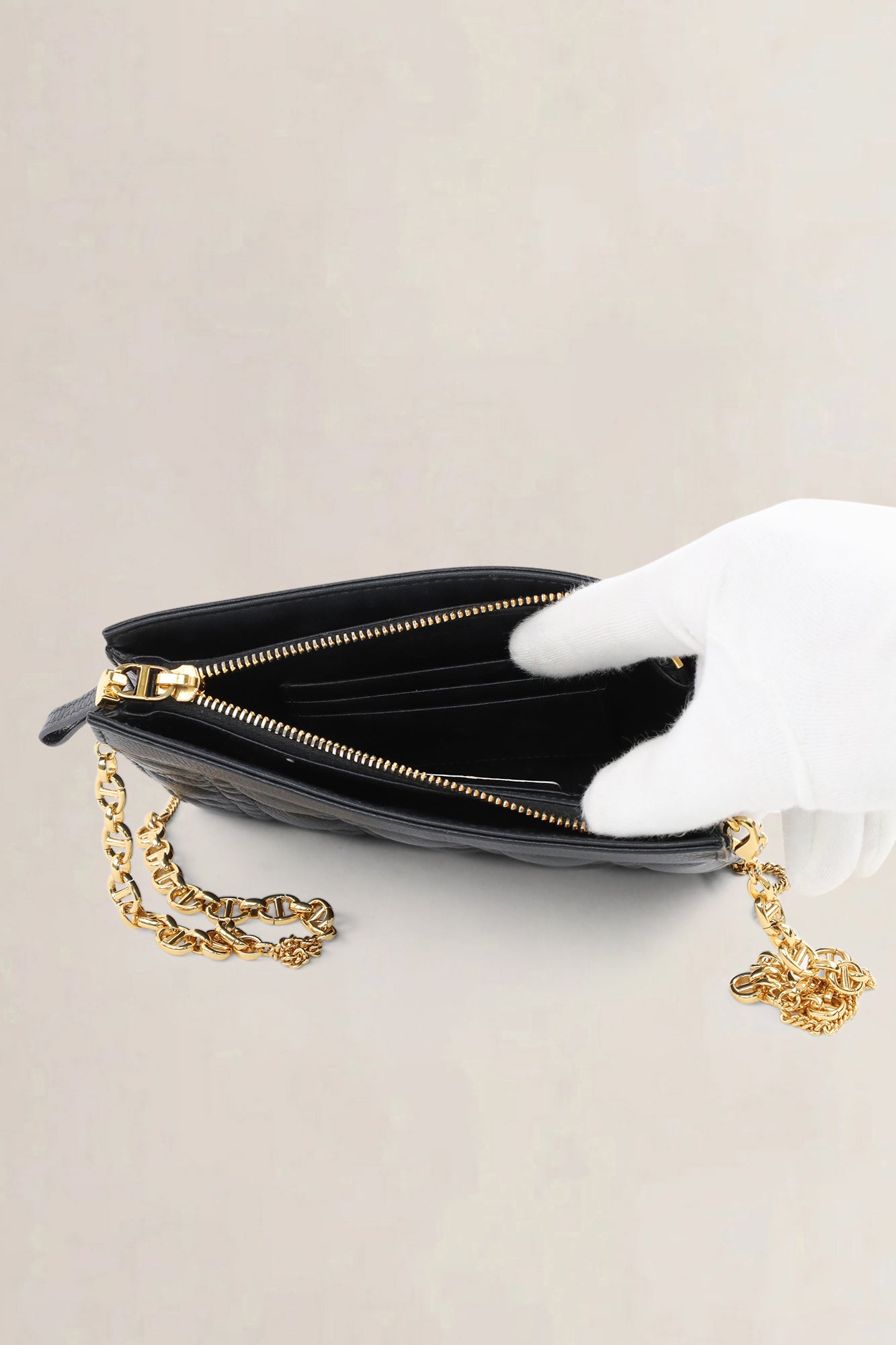Christian Dior Black Caro Every Dior Crossbody Bag
