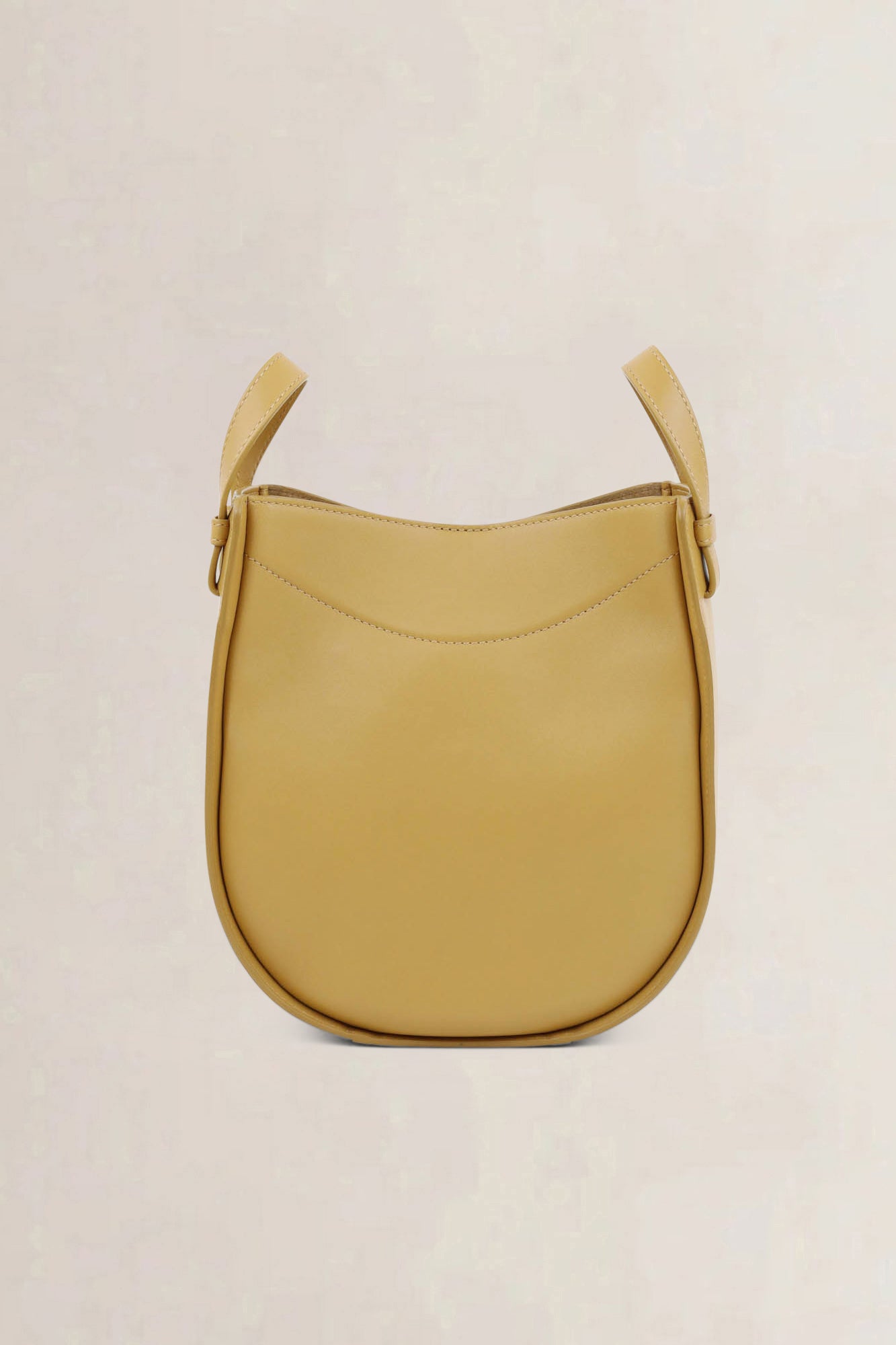 Loewe Mustard Hammock Slice Calfskin Crossbody Bag