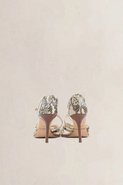 Jimmy Choo Python Sandals