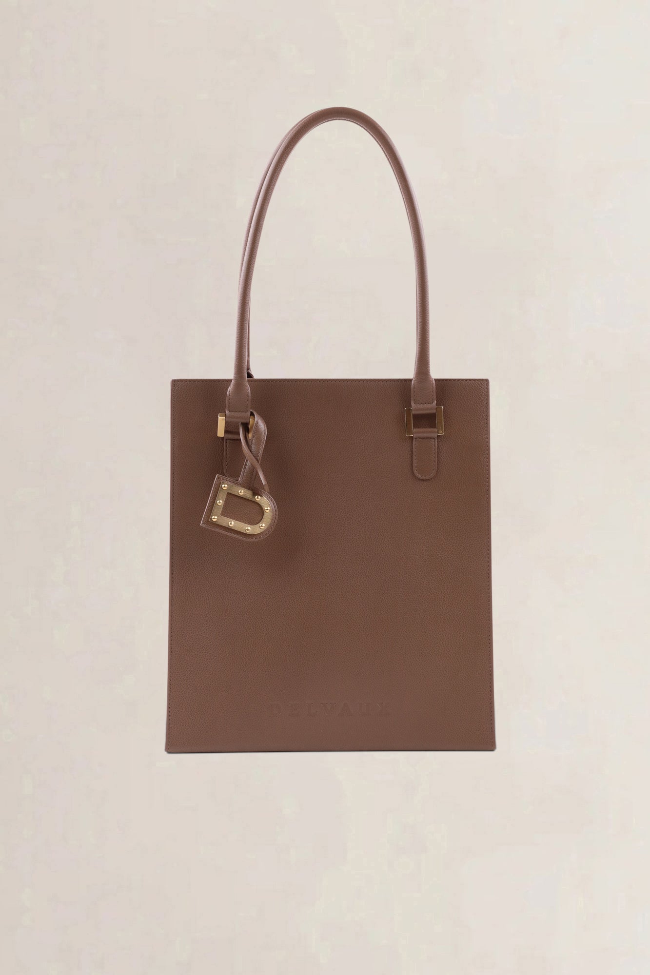 Delvaux Brown Le Jeff PM Top Handle Bag