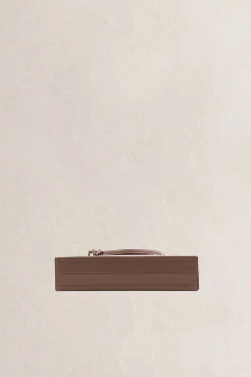 Delvaux Brown Le Jeff PM Top Handle Bag