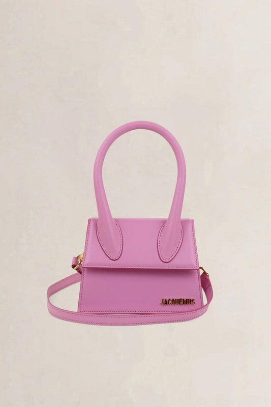 Jacquemus Light Pink Le Chiquito Moyen Crossbody Bag