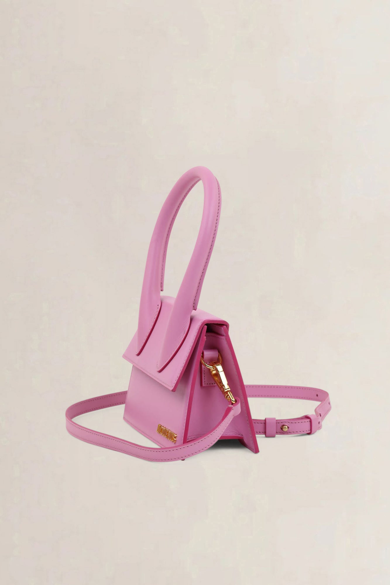 Jacquemus Light Pink Le Chiquito Moyen Crossbody Bag