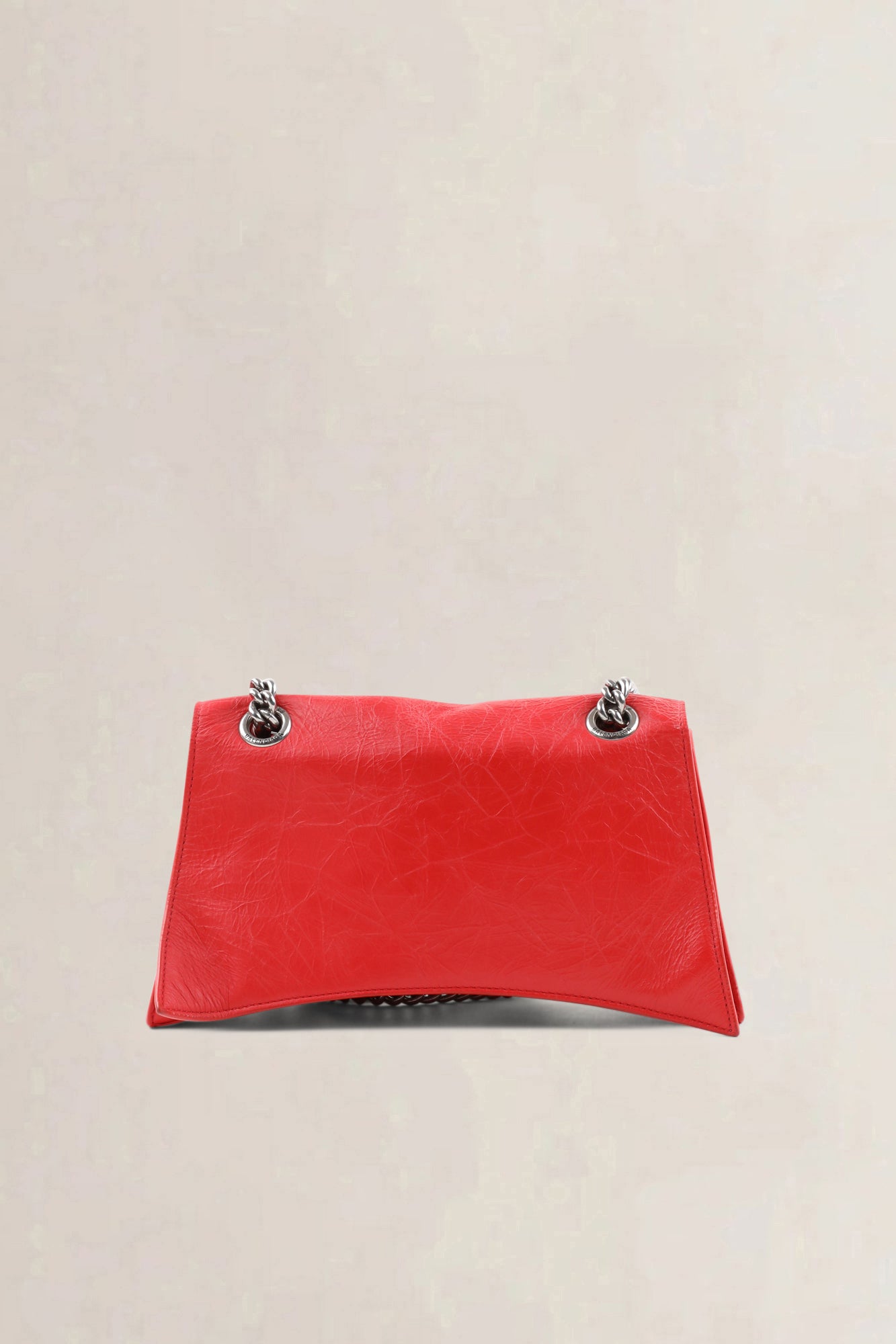 Balenciaga Red Crush Chain Small Crossbody Bag