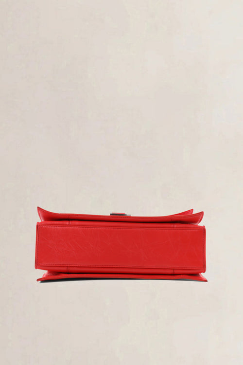 Balenciaga Red Crush Chain Small Crossbody Bag