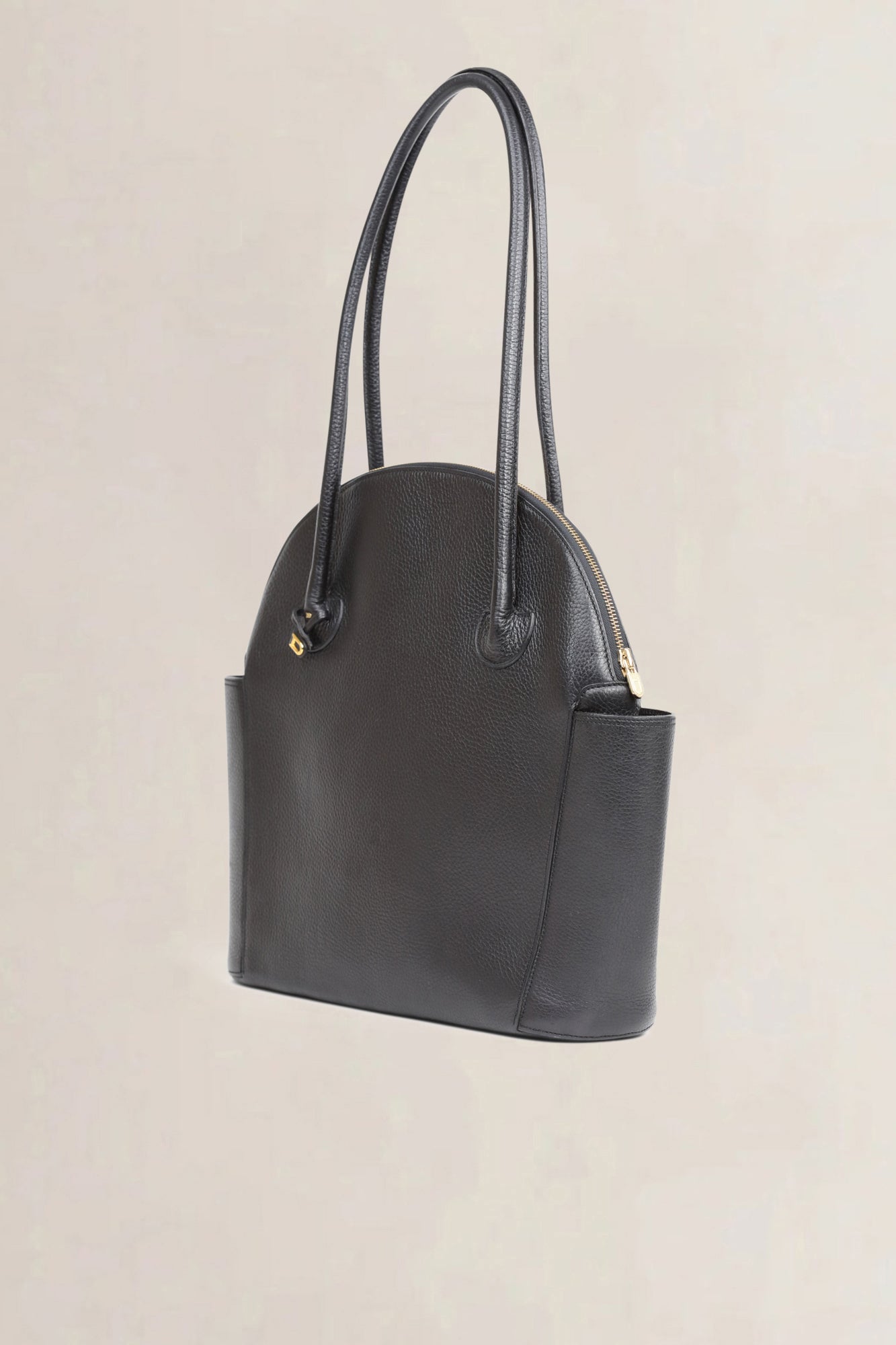 Delvaux Black Mousson Shoulder Bag