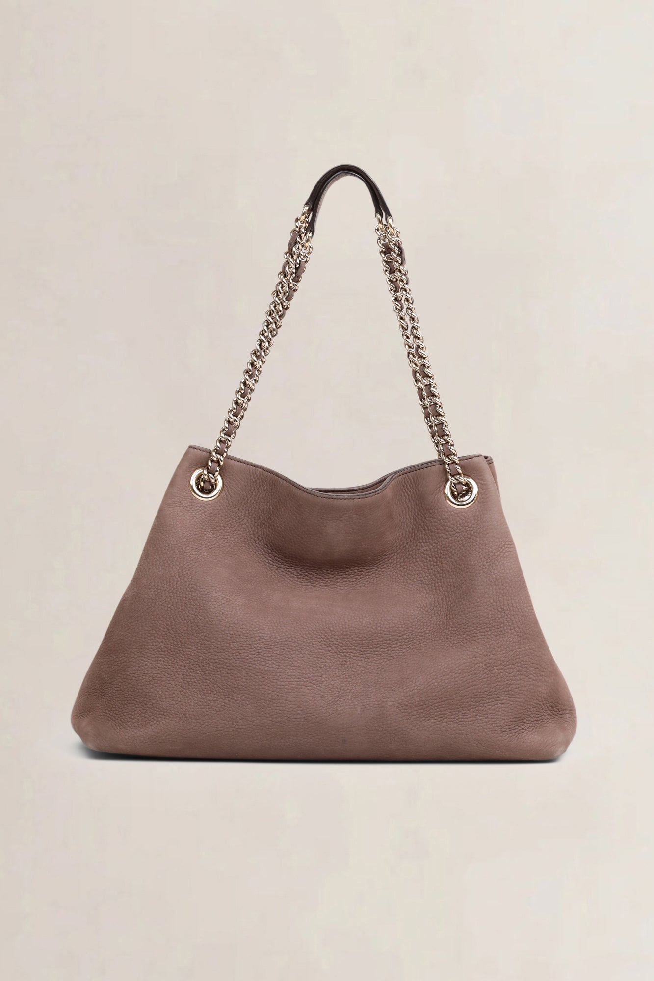 Gucci Taupe Soho Medium Shoulder Bag