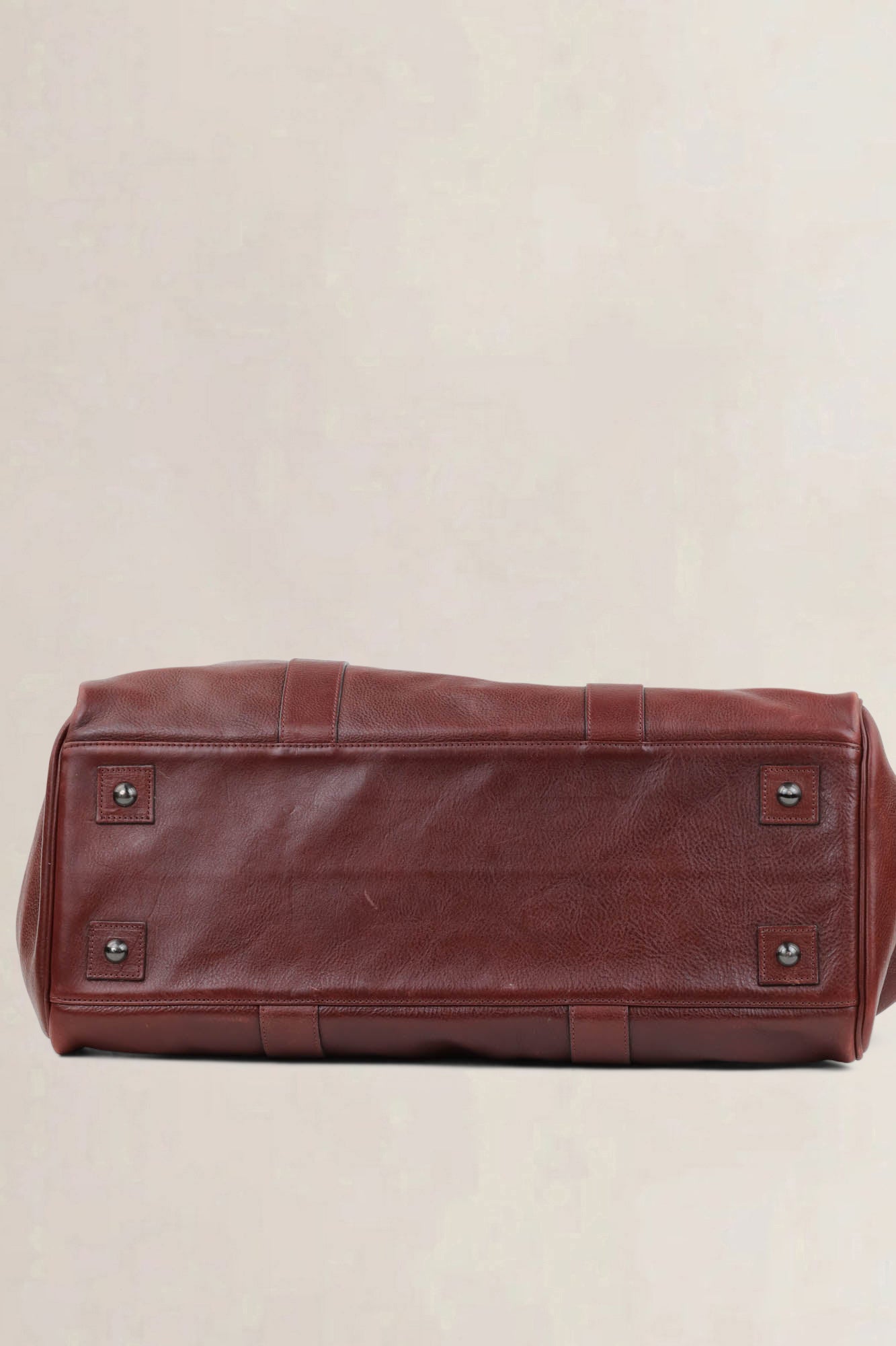 Mulberry Burgundy Bayswater Weekend Travel Bag