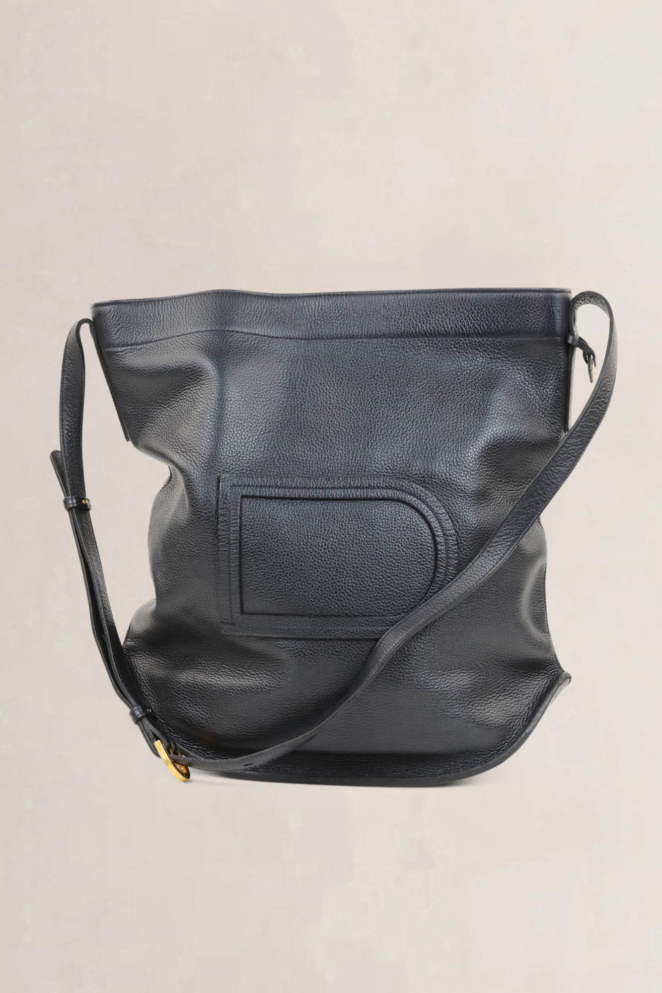 Delvaux Navy Blue Le Pin Crossbody Bag