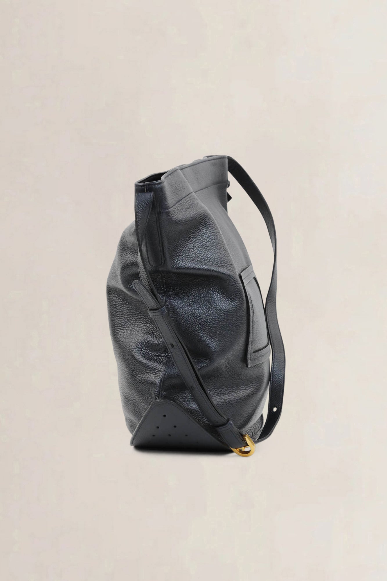 Delvaux Navy Blue Le Pin Crossbody Bag