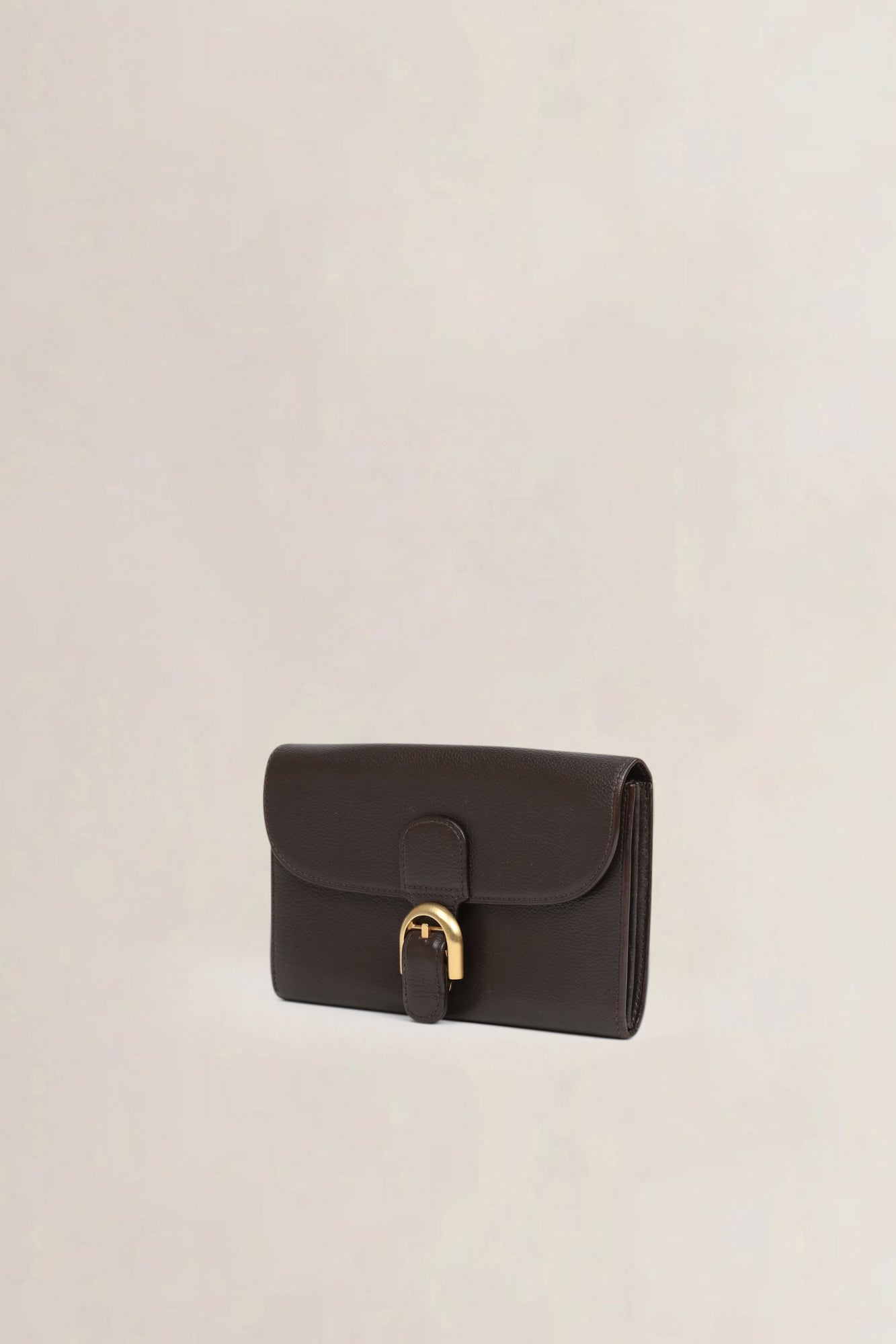 Delvaux Brown Brillant Wallet