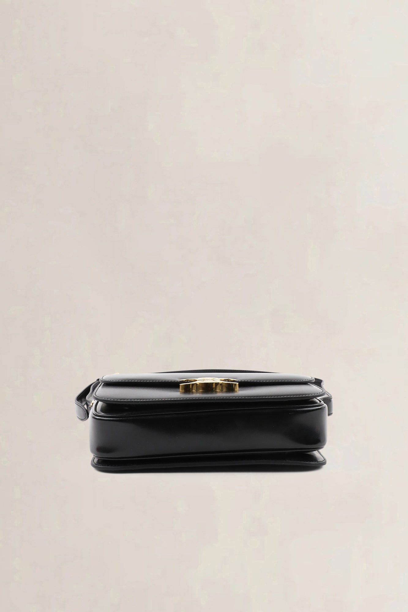 Céline Triomphe Classique black calfskin — preloved