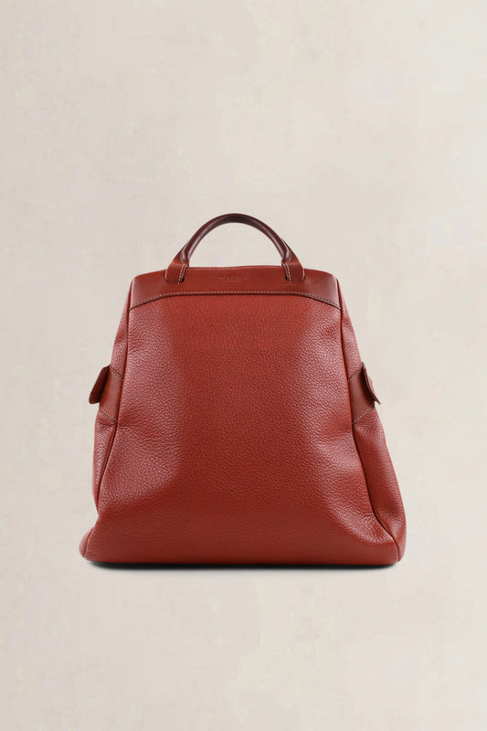 Deux De Delvaux Brique "Le Dix-Neuf" Backpack