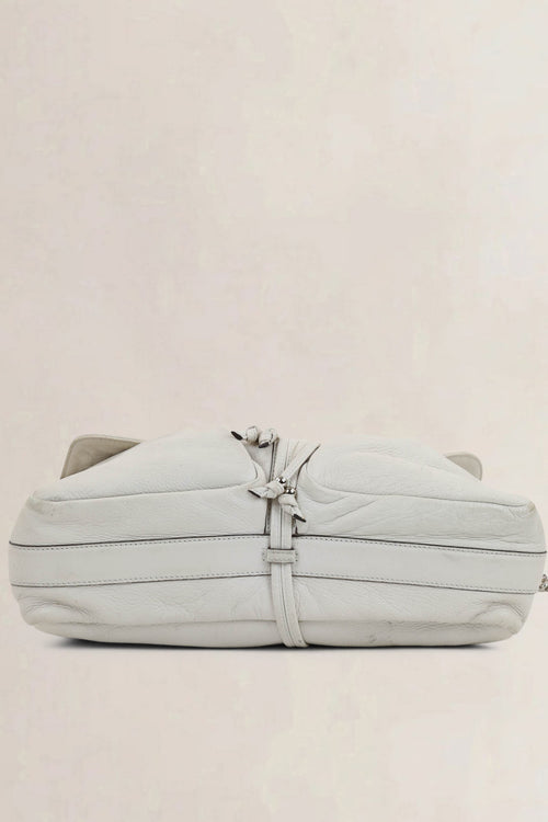 Gucci White Croisette Crossbody Bag