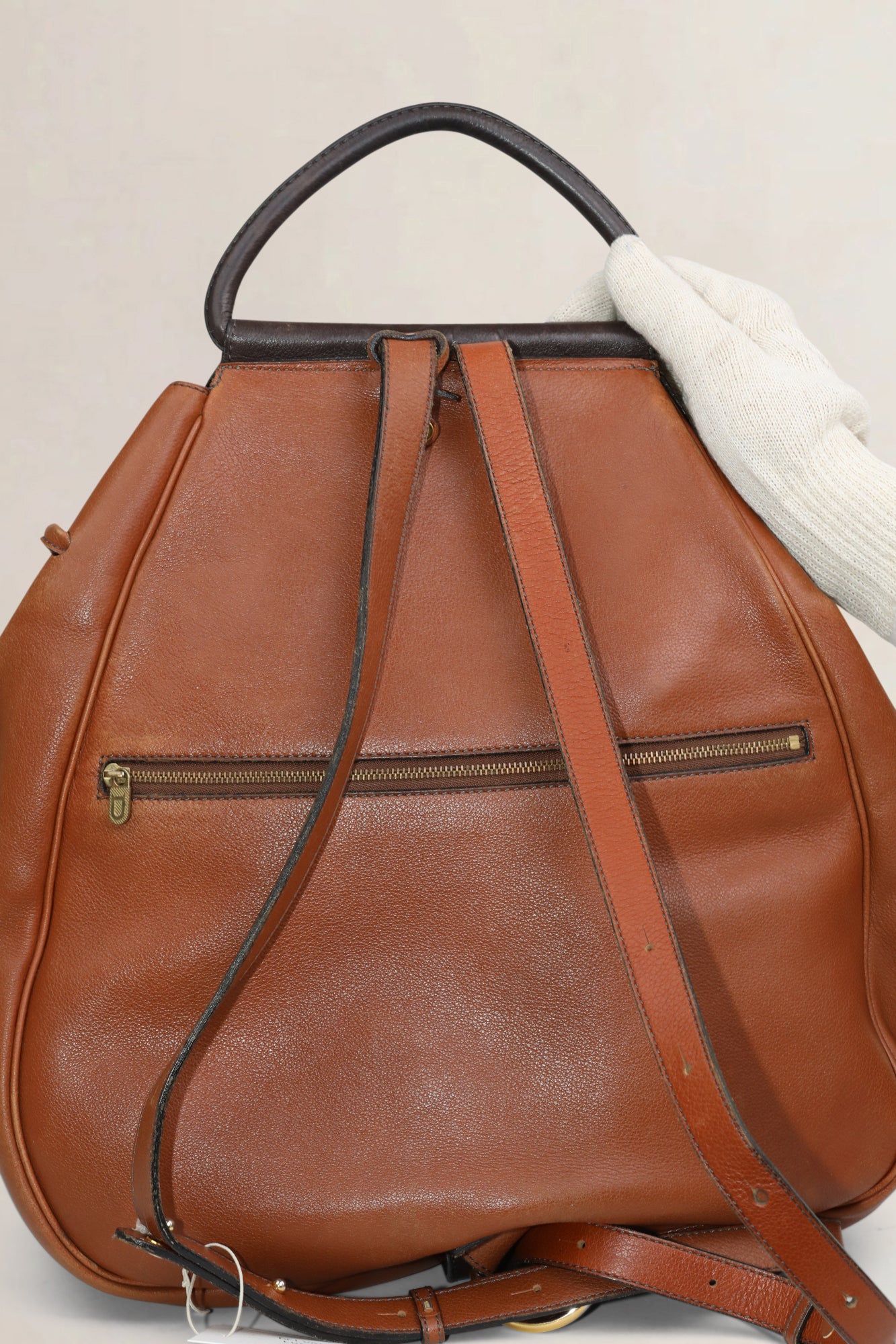 Delvaux Brown Lucifer Backpack GM