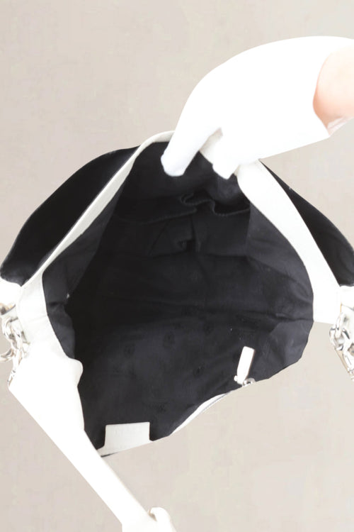 Gucci White Croisette Crossbody Bag