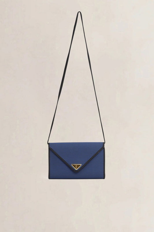 YSL Black/Blue Messenger Crossbody bag