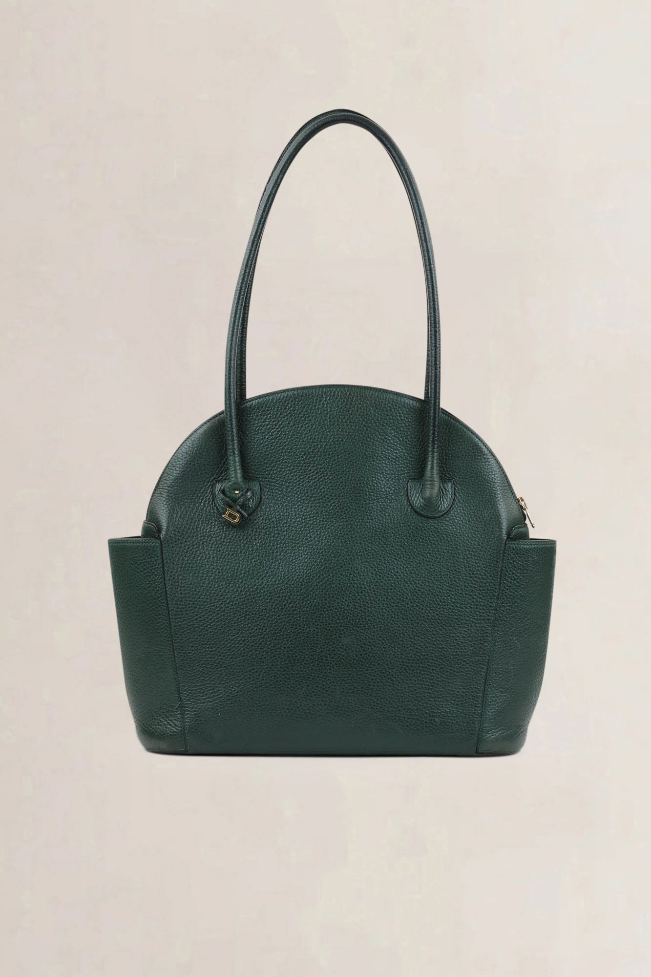 Delvaux Green Mousson Shoulder Bag