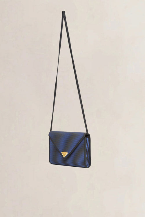 YSL Black/Blue Messenger Crossbody bag