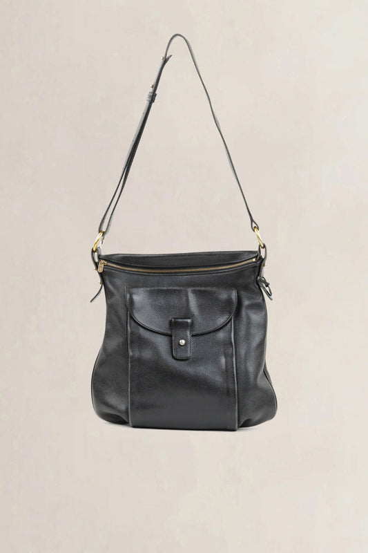 Delvaux Black Flou Shoulder Bag