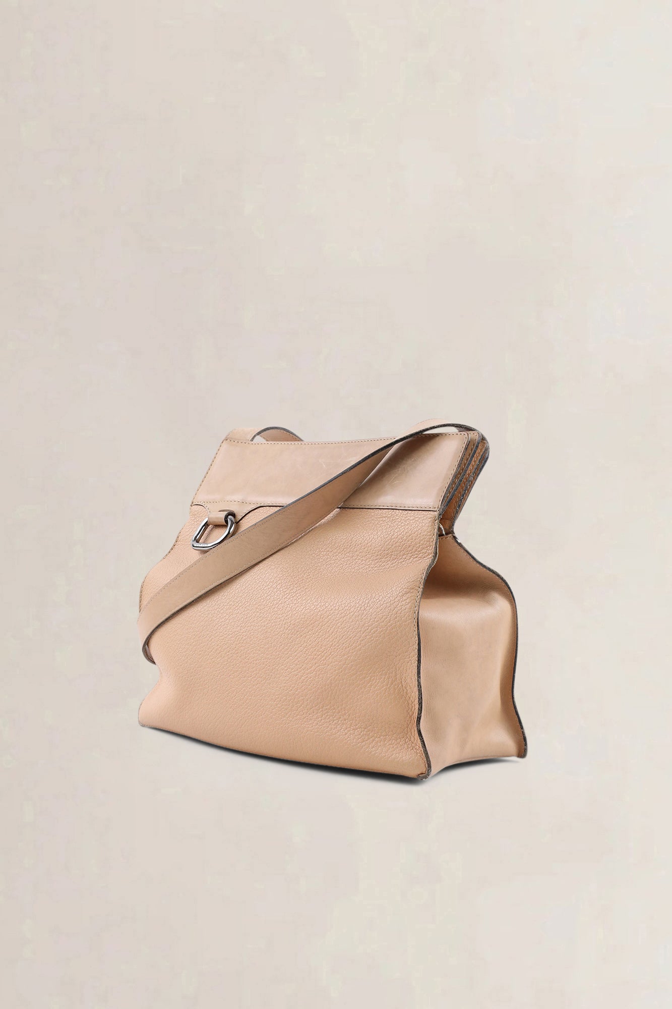 Deux de Delvaux Le Quinze nude crossbody — preloved