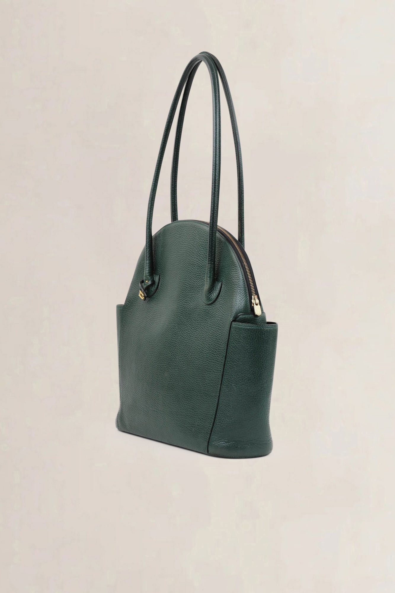 Delvaux Green Mousson Shoulder Bag