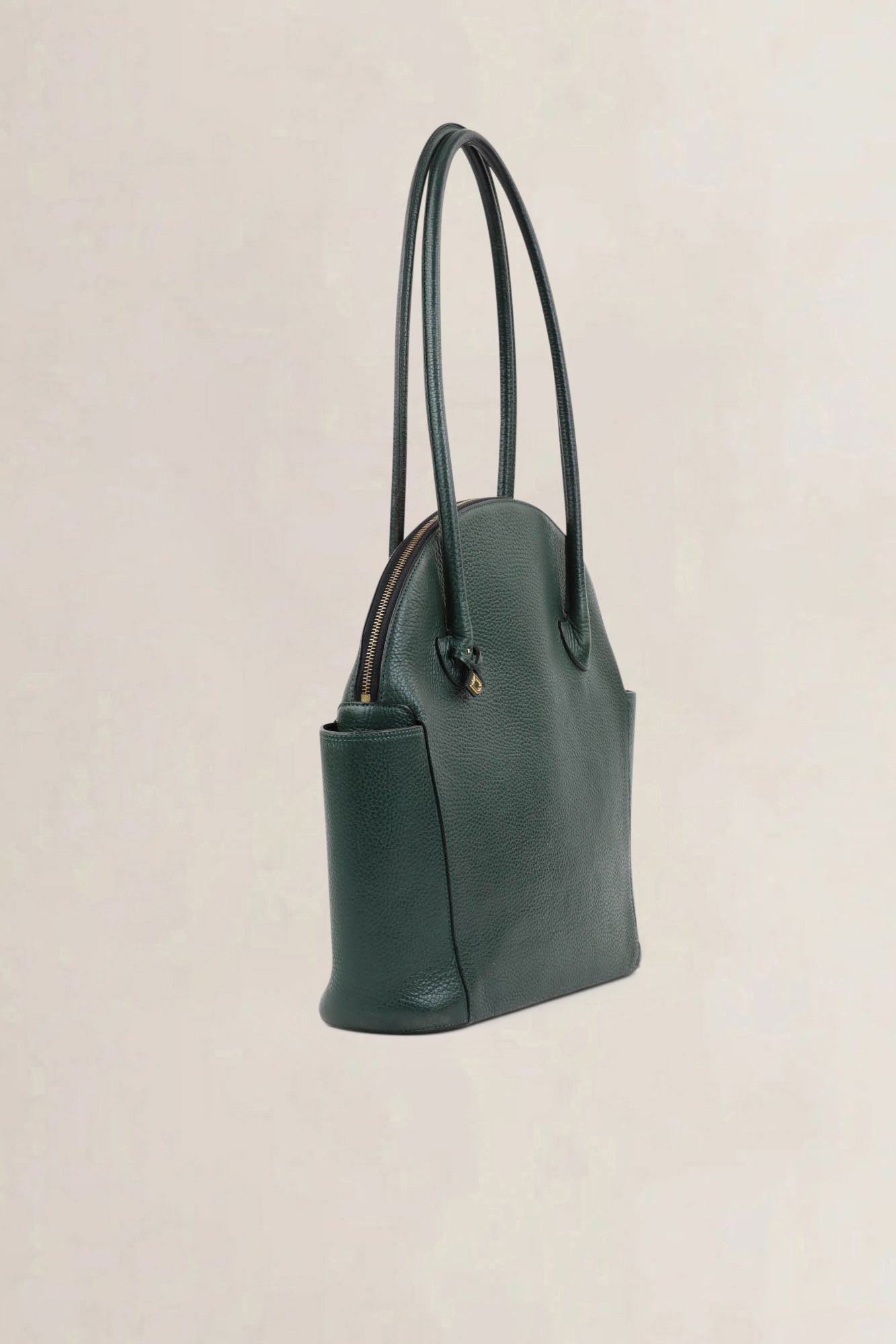 Delvaux Green Mousson Shoulder Bag