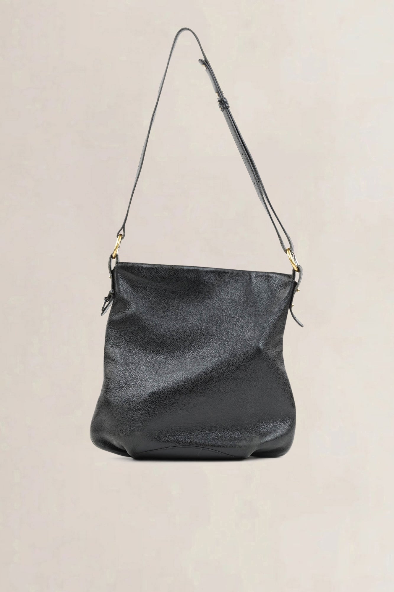 Delvaux Black Flou Shoulder Bag