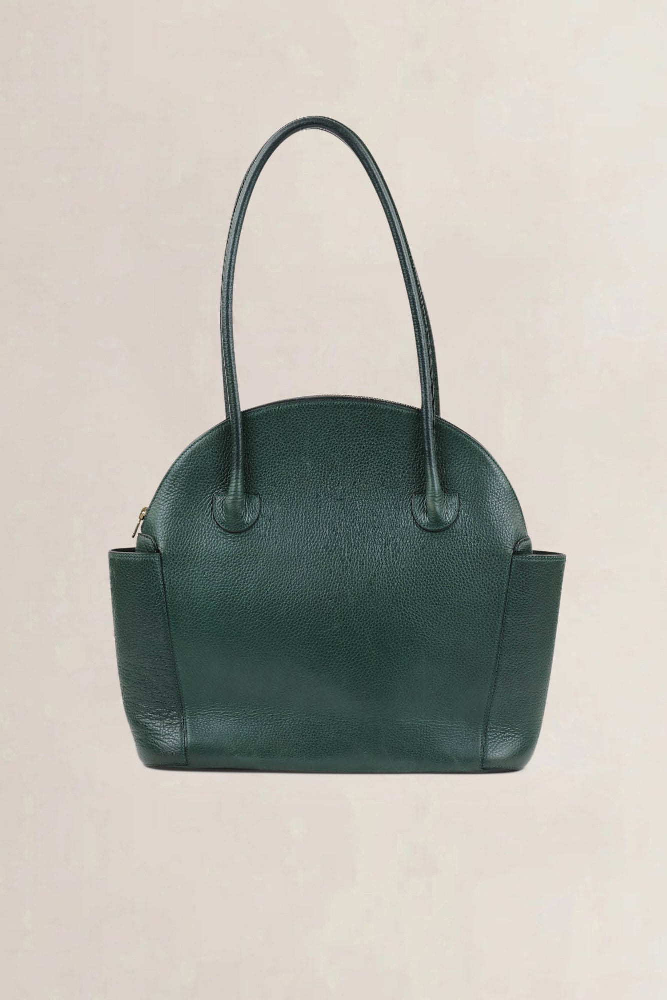 Delvaux Green Mousson Shoulder Bag