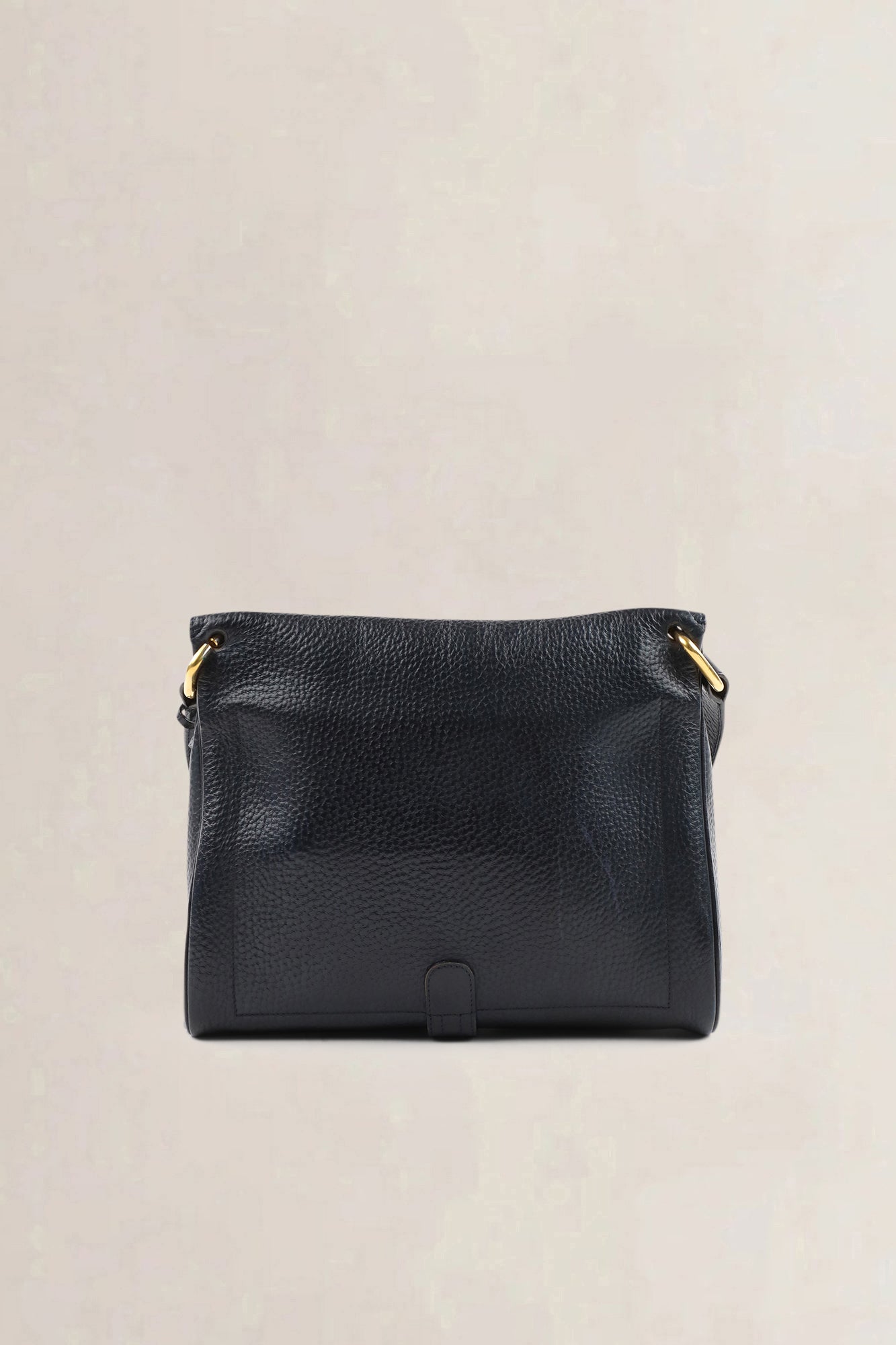 Delvaux Fichu navy blue crossbody — vintage
